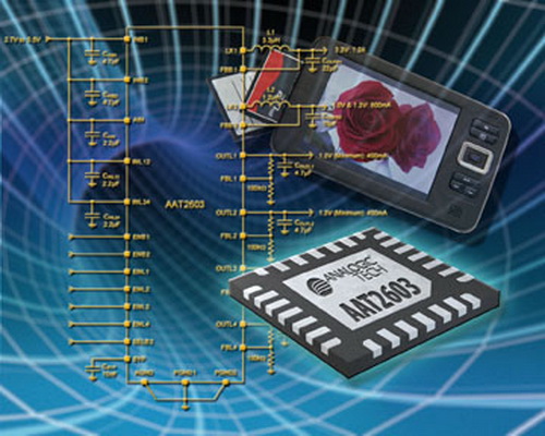 研诺推出新型电源管理芯片 精简移动GPS和PMP等设计