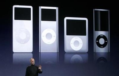 苹果发布5款升级版iPod 与NBC恢复合作