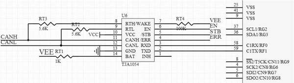 基于dsPIC33FJ128MC506的CAN通信(07-100)