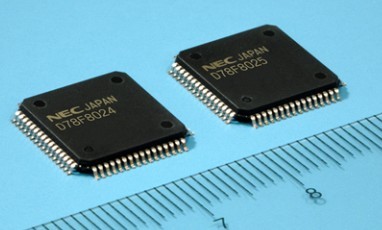 NEC电子推出2款集成驱动功能的8位微控制器