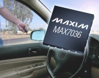 Maxim推出超低中頻、超外差接收器MAX7036