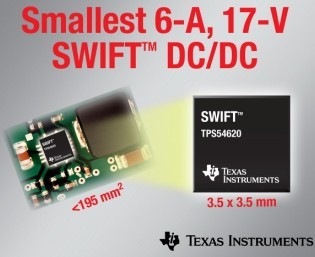 TI推出具有集成FET的业界最小型单芯片