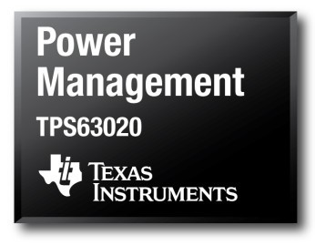 TI 推出4A开关升降压转换器TPS63020