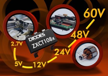 Diodes 新型高侧电流监控器简化高压测量