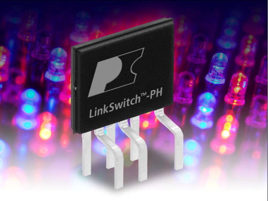 PI推出全新LinkSwitch-PH系列LED驱动器IC