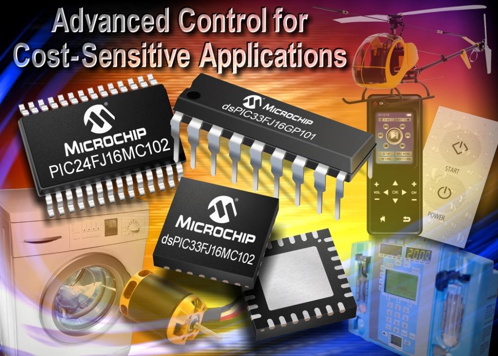 Microchip推出全新PIC MCU和dsPIC DSC