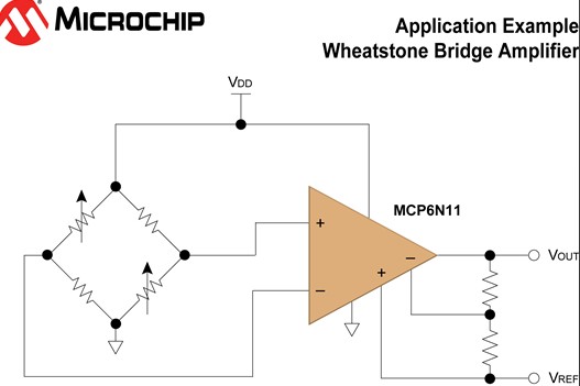 Microchip全新低功耗、高精度儀表放大器