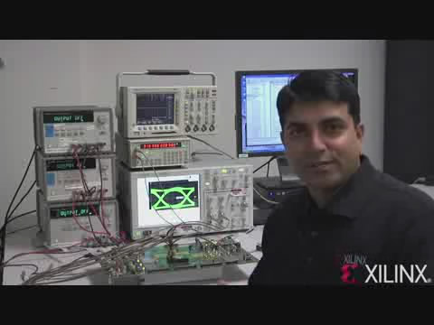 賽靈思Virtex-7 GTX收發器演示 