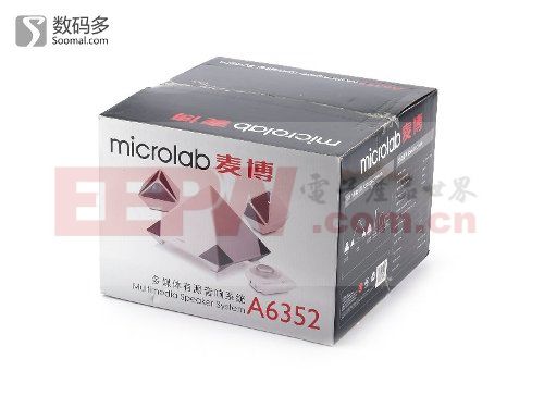 Microlab 麦博 A6352 有源音箱拆解