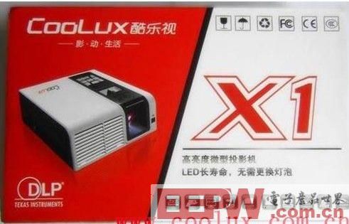 酷樂視X1微型投影儀拆解