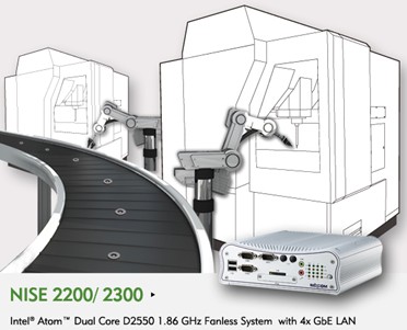 新漢推出無風(fēng)扇工控機NISE 2200/2300