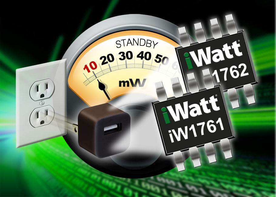 iWatt PrimAccurate™控制器实现12W至24W电源超低待机功耗的新突破