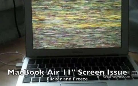 新款MacBook Air视频屏幕闪烁解决方案