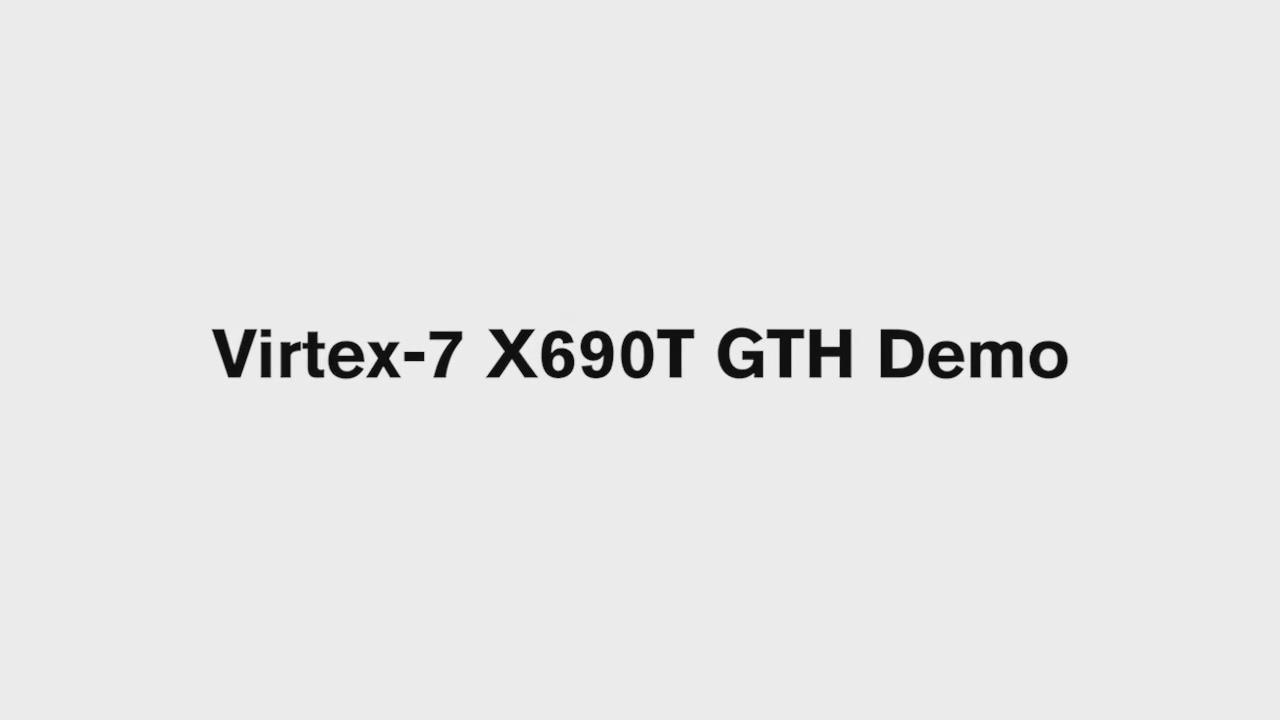 Virtex-7 X690T GTH Demo
