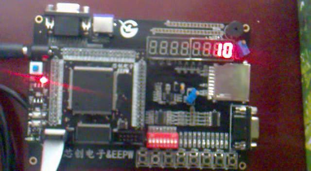 asean的 FPGA DIY 数码管动态显示60计数视频