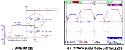 鼎阳SHS1000隔离手持示波表在浮地测量中的应用