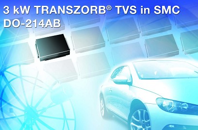Vishay推出新系列表面贴装TRANSZORB双向瞬态电压抑制器