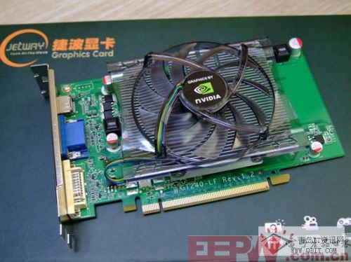 省电不失性能 捷波波塞冬版GT240 DDR5拆解