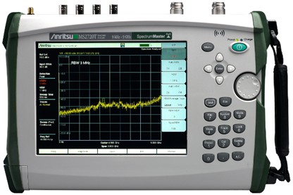 安立推出MS2720T便携式频谱分析仪