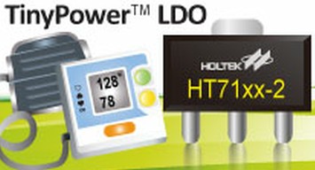 HOLTEK新推出HT71xx-2高精度系列电源稳压IC