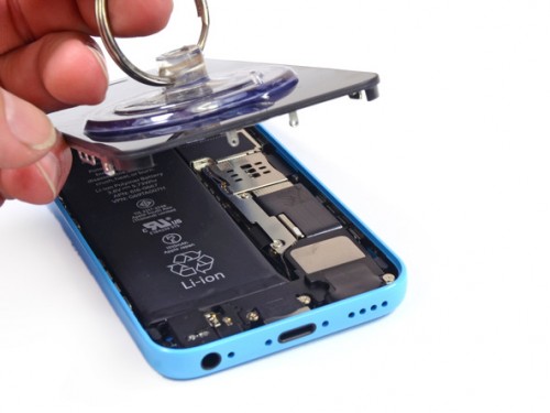 塑料外壳A6处理器 iPhone 5C完全拆解