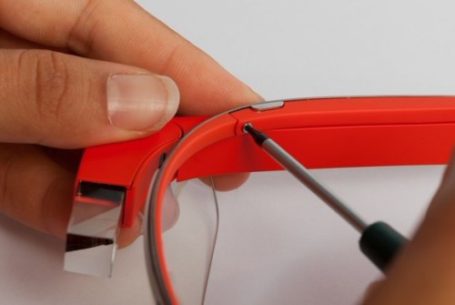 详拆谷歌眼镜 570毫安电池 连普通眼镜不稳定