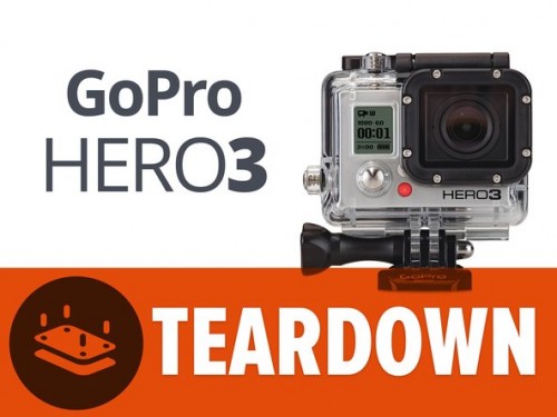 4K神器！顶级户外摄像机GoPro Hero3拆解、显微