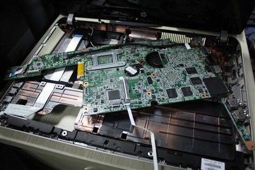 废电脑回收：惠普CoolSense拆解 看散热技术
