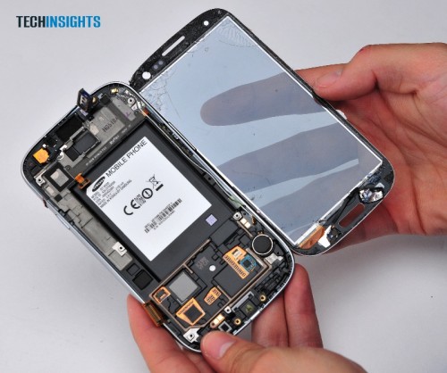 三星Galaxy S3智能手机拆解