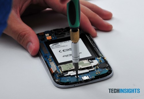 三星Galaxy S3智能手机拆解