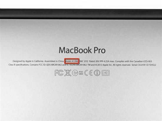 蘋果MacBook Pro Retina版本拆機(jī)組圖