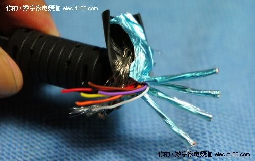 TTAF三重电磁屏蔽HDMI线 暴力拆解评测