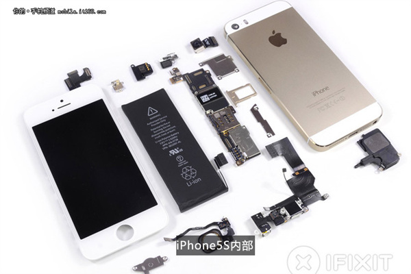 iPhone5S拆解 褪去土豪金外表下的内在做工