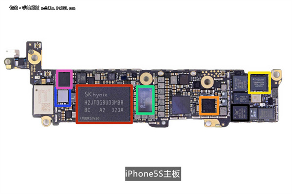 iPhone5S拆解 褪去土豪金外表下的内在做工