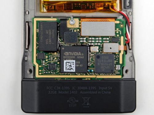 NVIDIA Tegra出山 微软Zune HD拆解