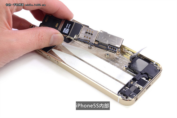 iPhone5S拆解 褪去土豪金外表下的内在做工