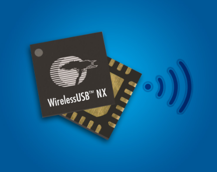 賽普拉斯推出全新超低功耗2.4-GHz WirelessUSB NX收發器