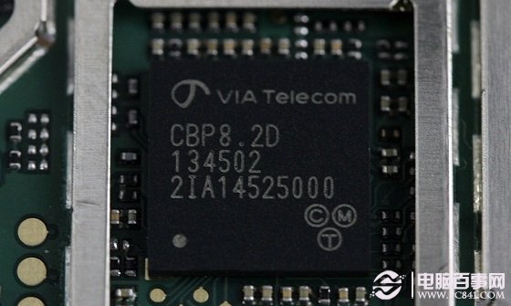 圖為via-telecom的CBP8.2D CDMA基帶處理器