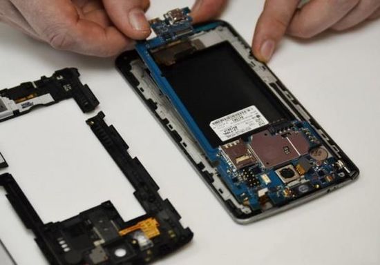 LG G3手机图文拆解非常容易修复