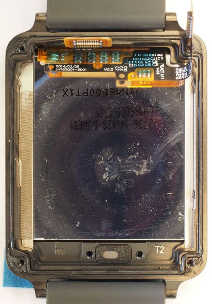 LG G Watch／三星Gear Live拆解：内置高通A7四核，电池偏弱