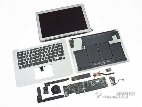 2012年中13''MacBook Air詳盡拆解