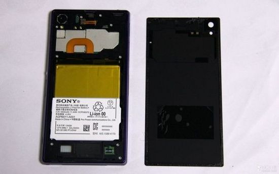 [圖]索尼Xperia Z1拆解 做工扎實還原較難