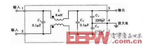一種電磁干擾濾波器設(shè)計(jì)
