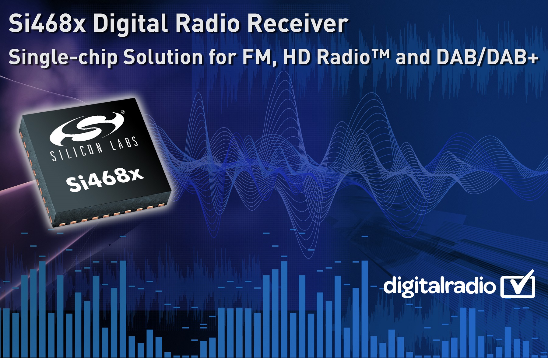 Silicon Labs扩展数字收音系列产品以支持全球制式收音的接收