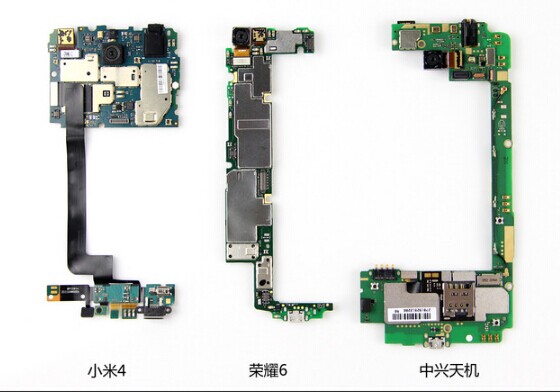 小米4/榮耀6/天機(jī)拆機(jī)大對(duì)比9