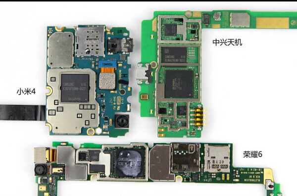 小米4/榮耀6/天機(jī)拆機(jī)大對(duì)比17