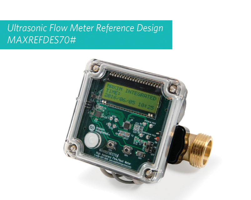Maxim Integrated以超低功耗方案监测水/热流量，精度提高10倍