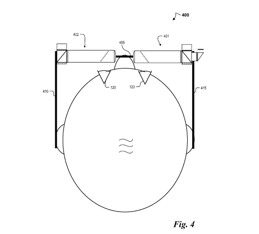 专利曝光新款谷歌眼镜内置微型投影仪