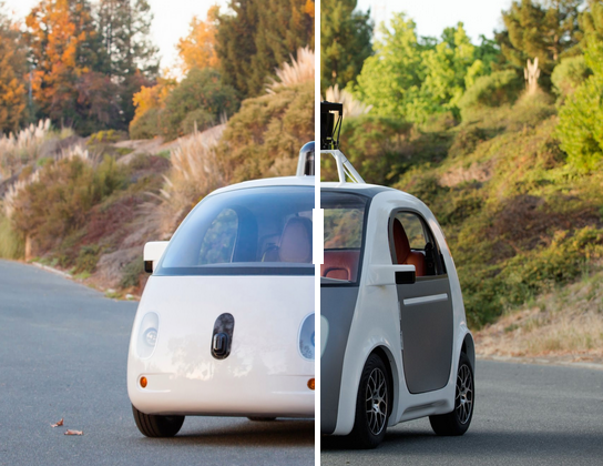 谷歌自动驾驶汽车定型 明年将上路测试