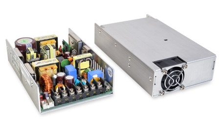 CUI全新400 W Ac-Dc电源系列提供四种紧凑型机架安装盒选择